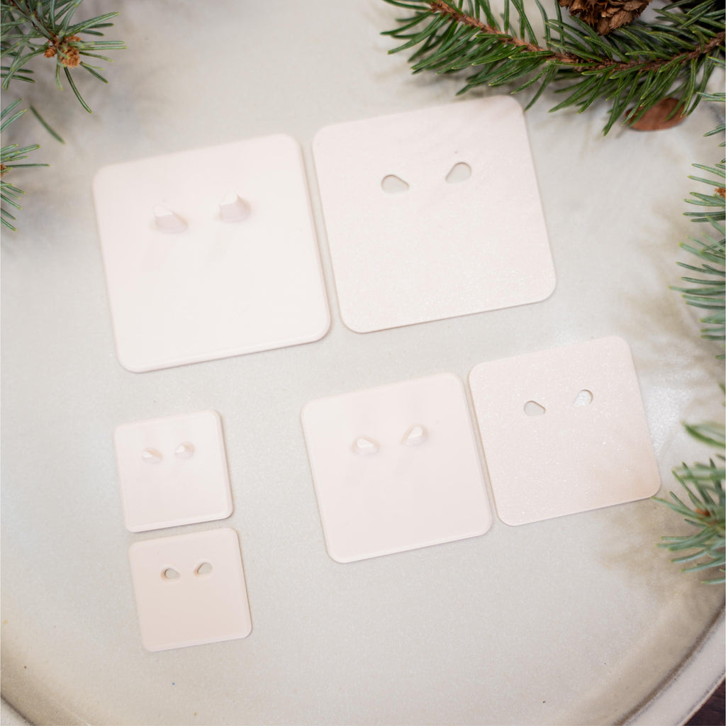 Candy Cane & Bow Polymer Clay Cutters: Holiday Jewelry Making