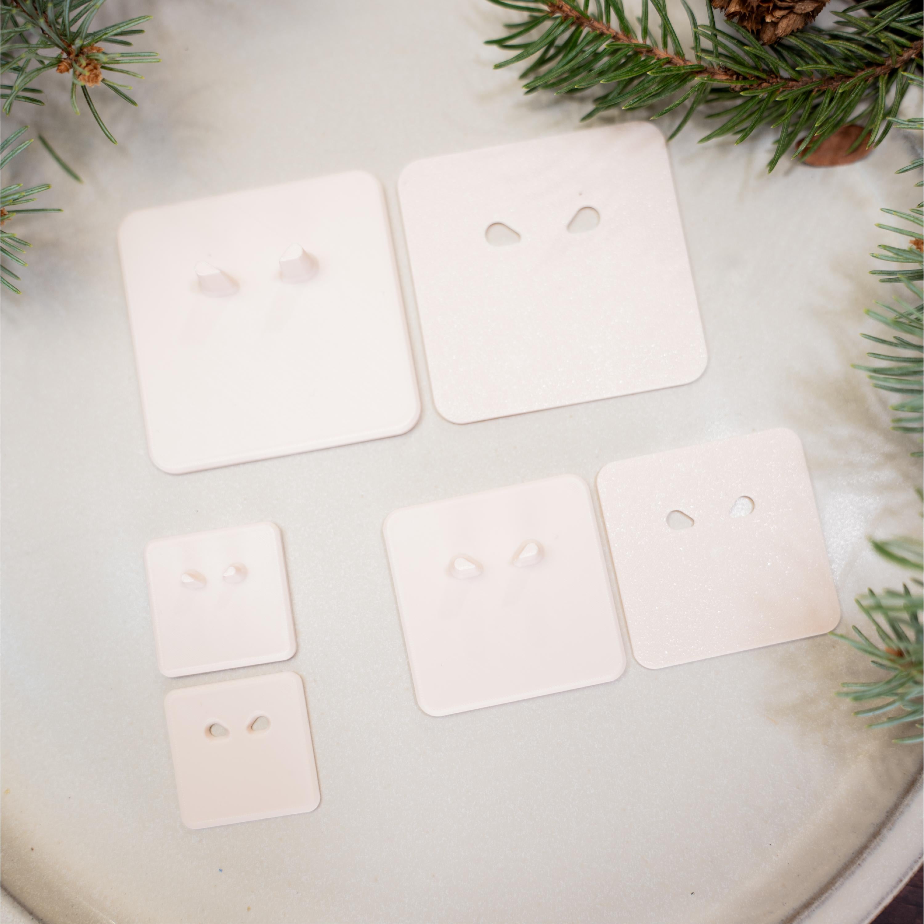 Candy Cane & Bow Polymer Clay Cutters: Holiday Jewelry Making