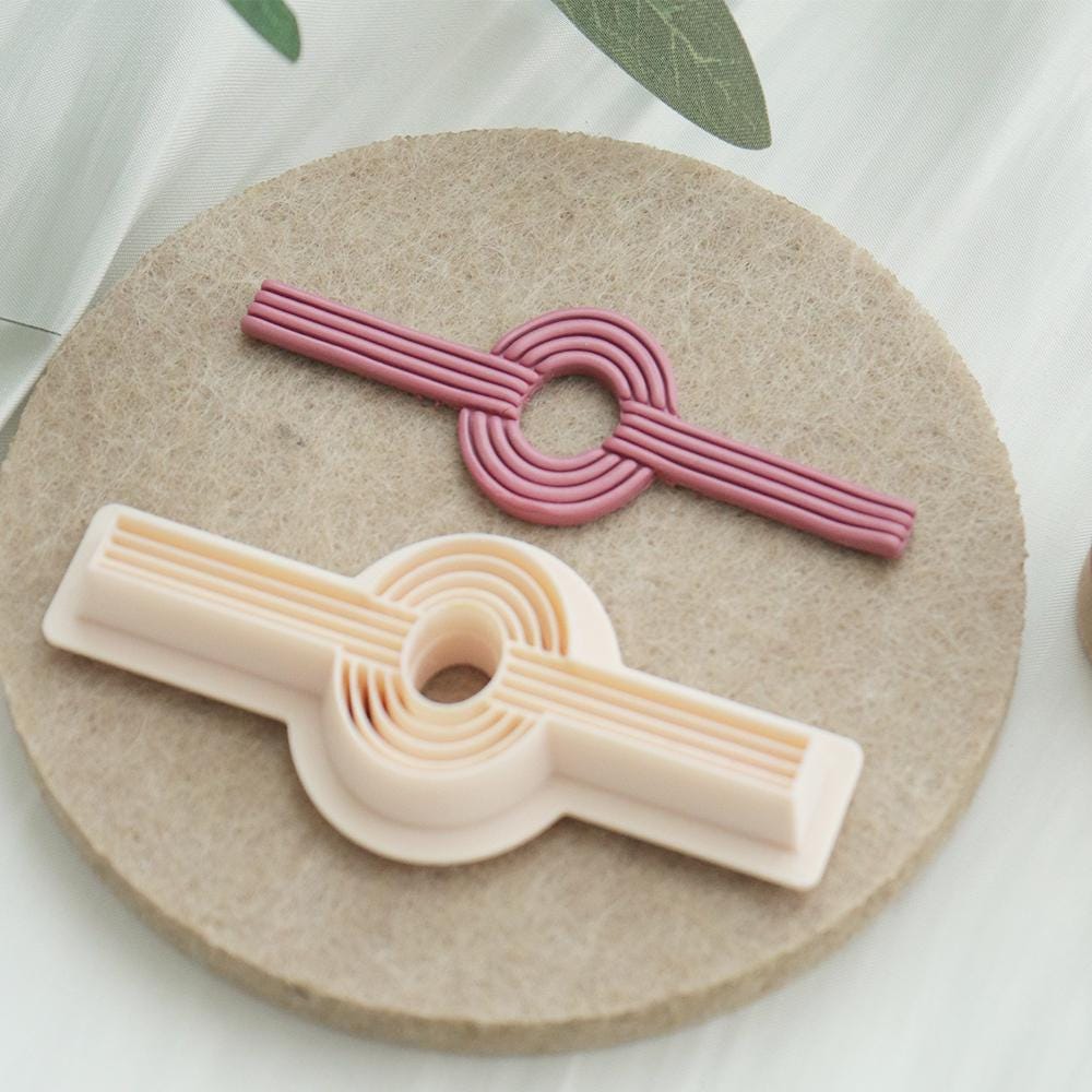 Geometric Ring Cutter | Minimalist Clay Jewelry Mold
