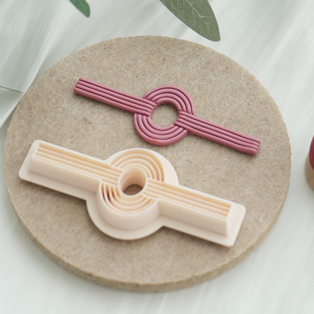 Geometric Ring Cutter | Minimalist Clay Jewelry Mold