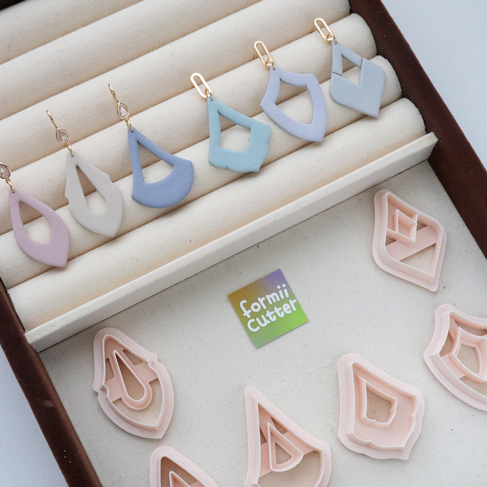 Geometric Shield & Teardrop Cutter