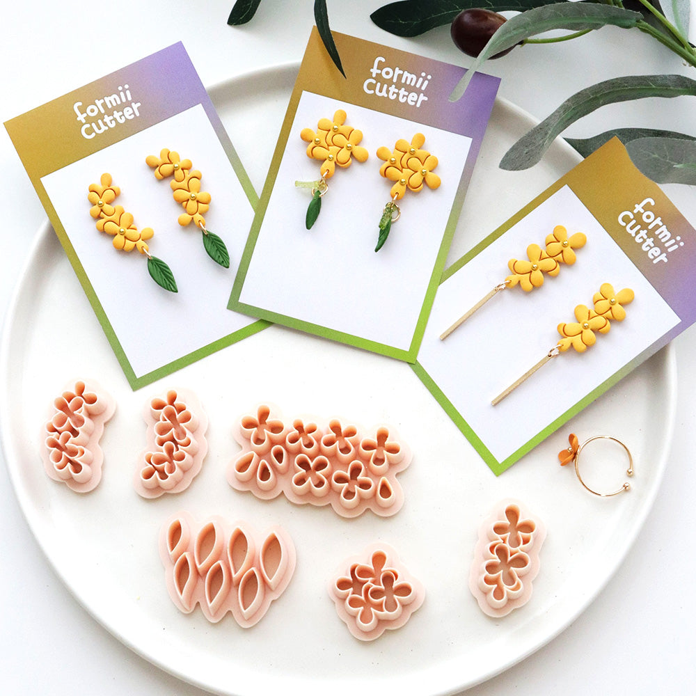 Flower Clay Cutters Set