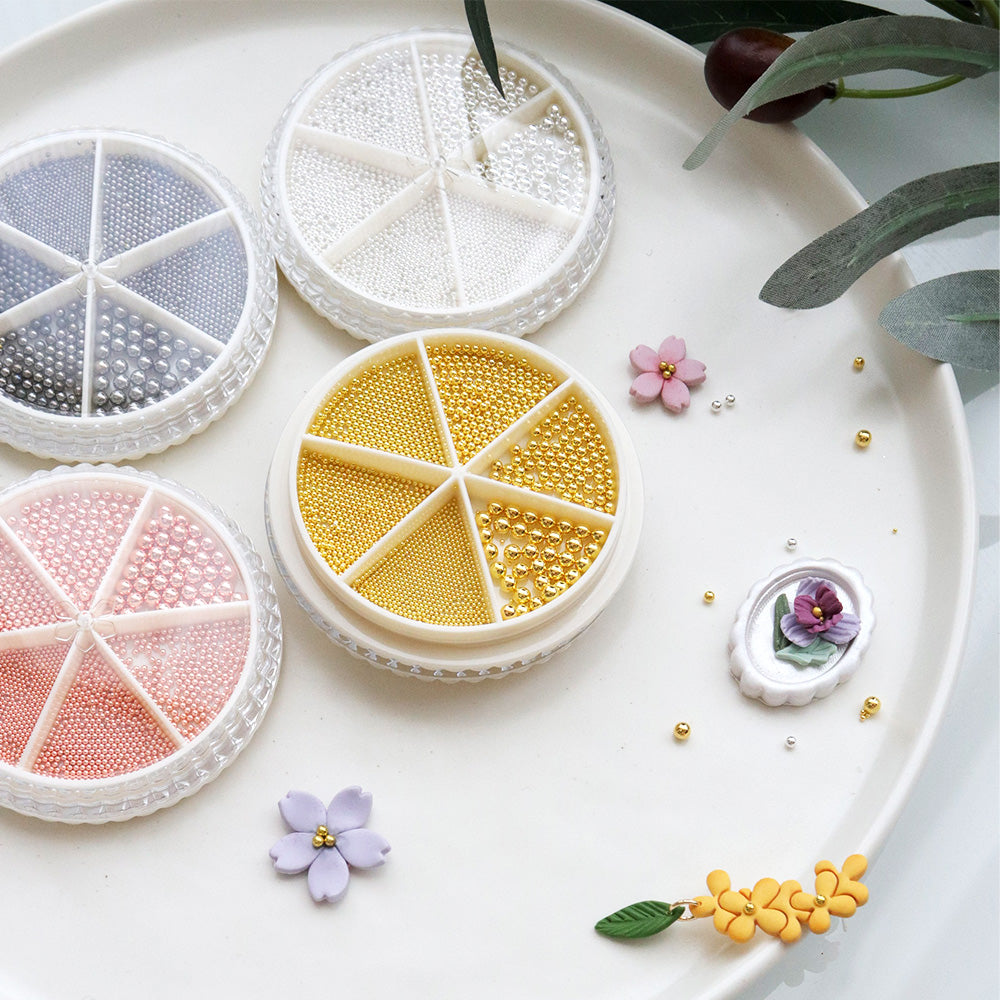 Floral Center Micro Beads