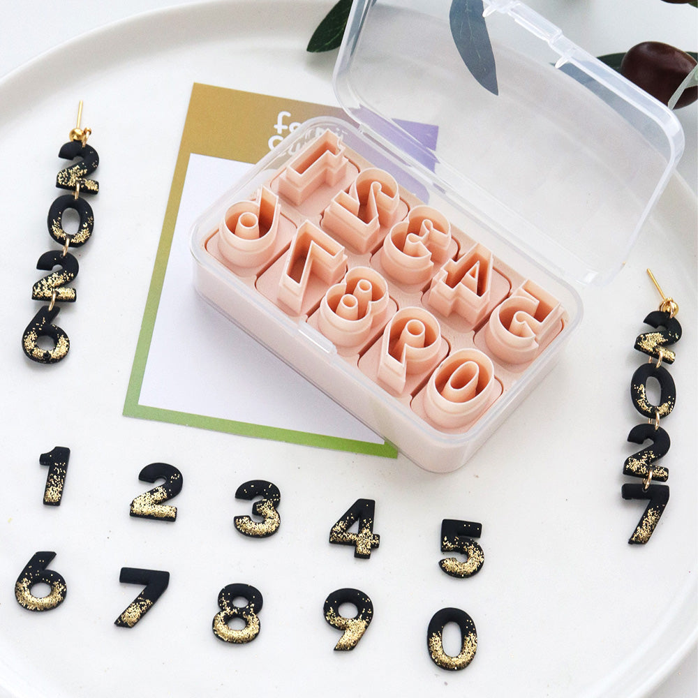 0–9 Number Cutter Set