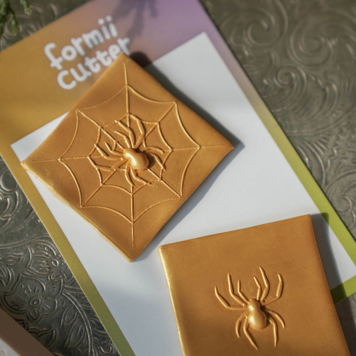 Halloween Spider Texture Stamps