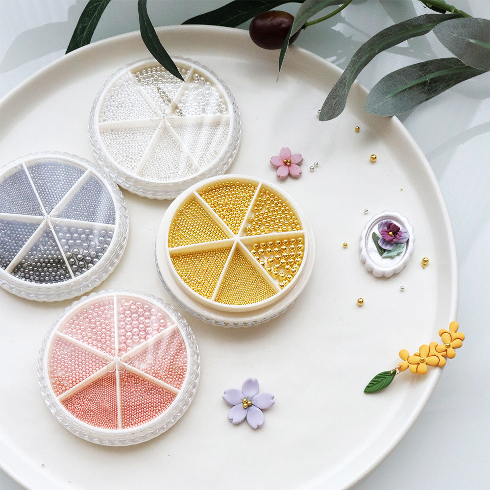 Floral Center Micro Beads