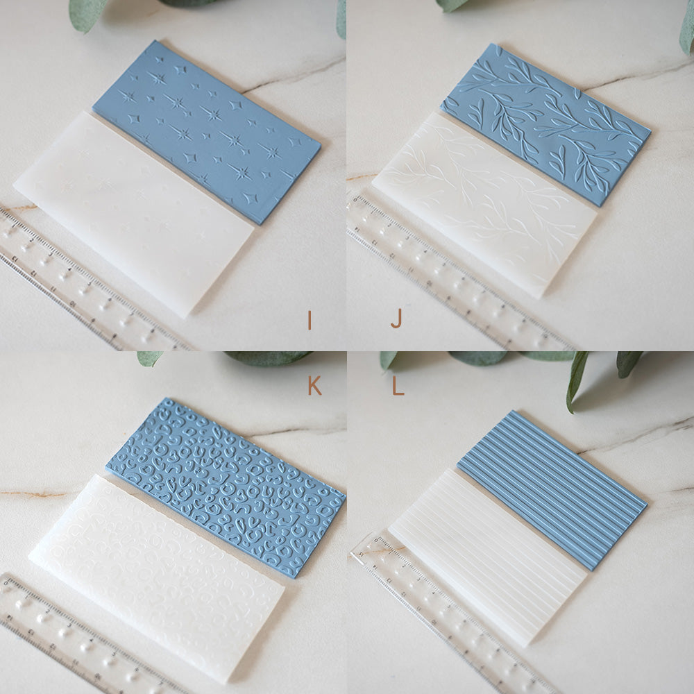 Clay Texture Plate Set