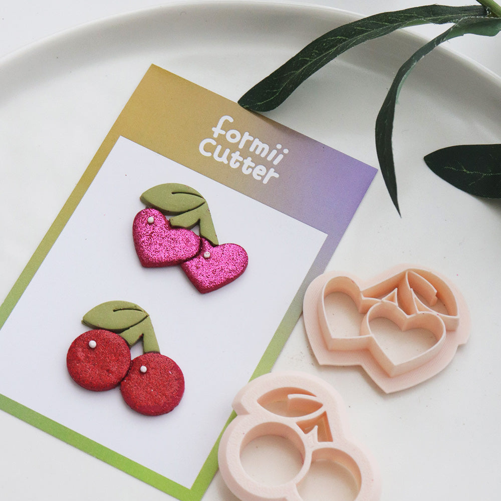 Heart & Cherry Cutter Set