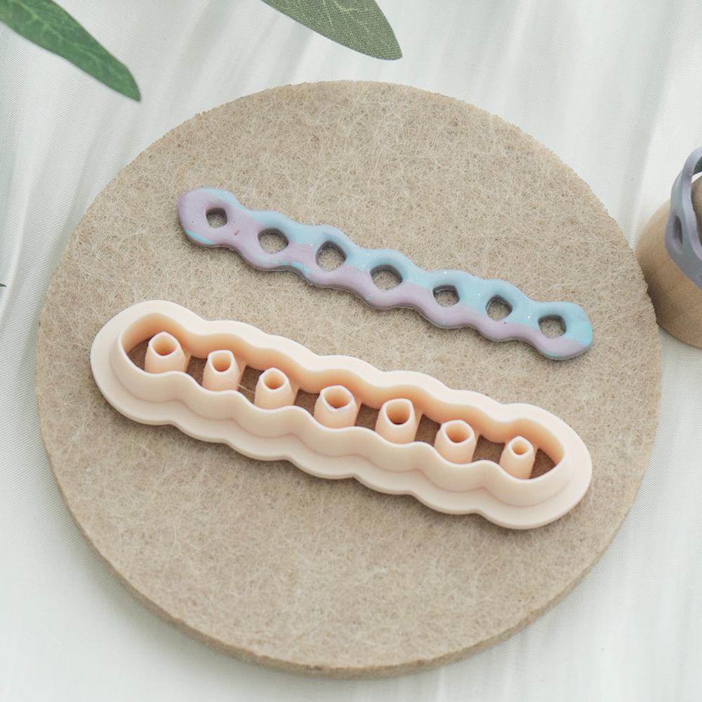 Wavy Ring Cutter | Polymer Clay Jewelry Tool | DIY Ring Making Mold