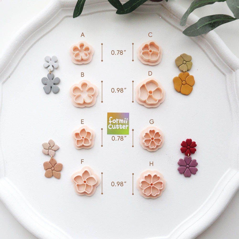 Flower Blossom Cutter Set