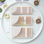 FG084 size chart: 3mm, 5mm and 7mm cutters