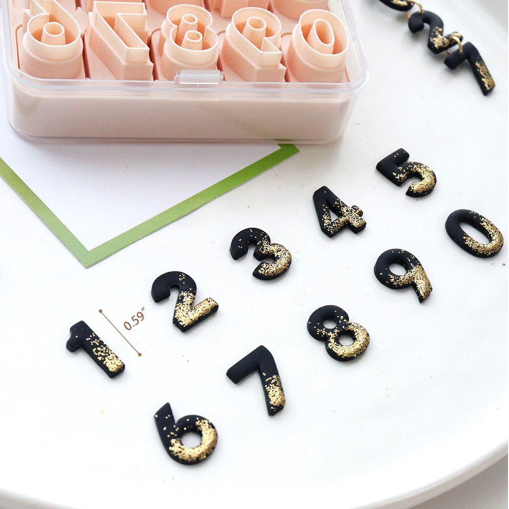 0–9 Number Cutter Set