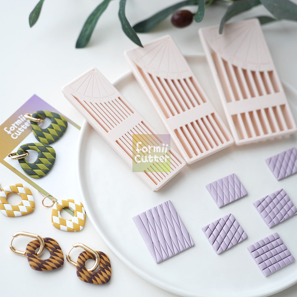 FG084 polymer clay pattern examples