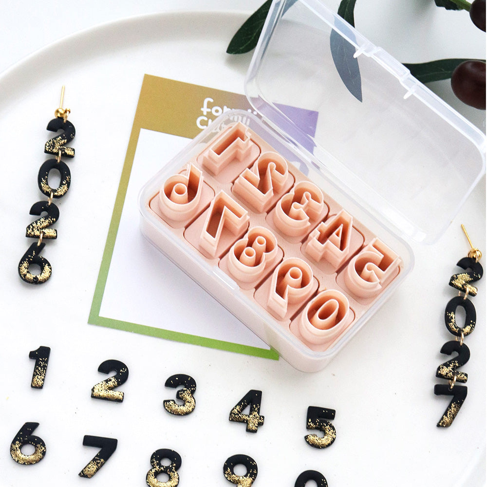 0–9 Number Cutter Set