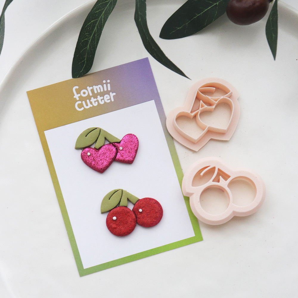 Heart & Cherry Cutter Set