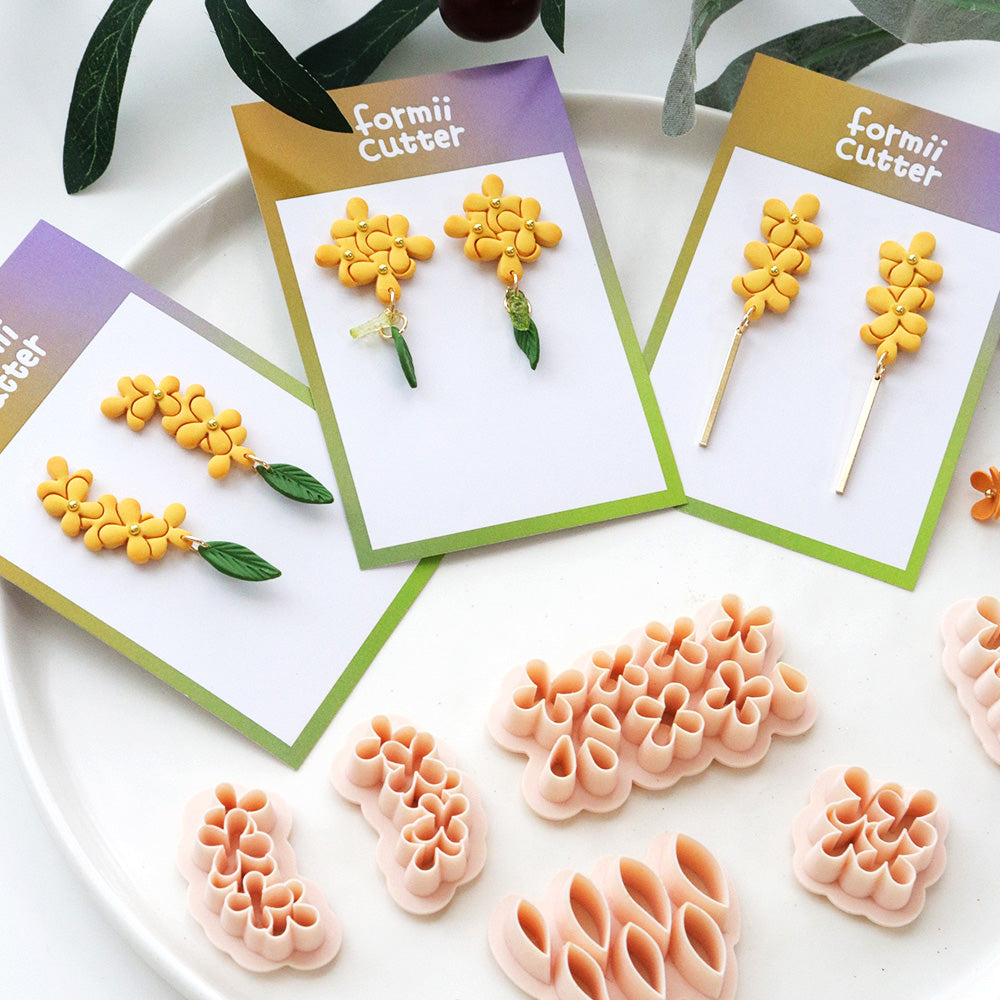 Flower Clay Cutters Set