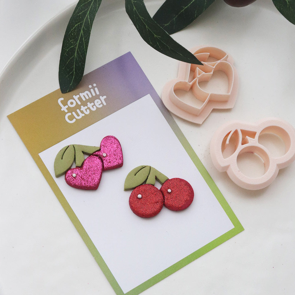 Heart & Cherry Cutter Set