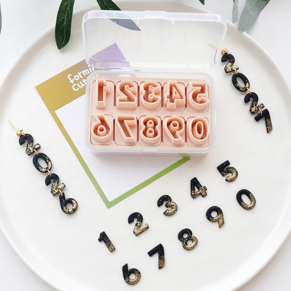 0–9 Number Cutter Set
