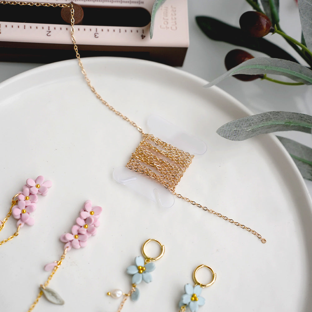 14K Gold Filled Flat Oval Chain