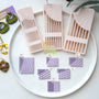 Six-angle polymer clay strip cutter set