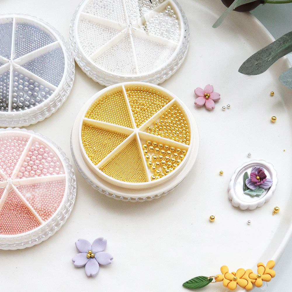 Floral Center Micro Beads