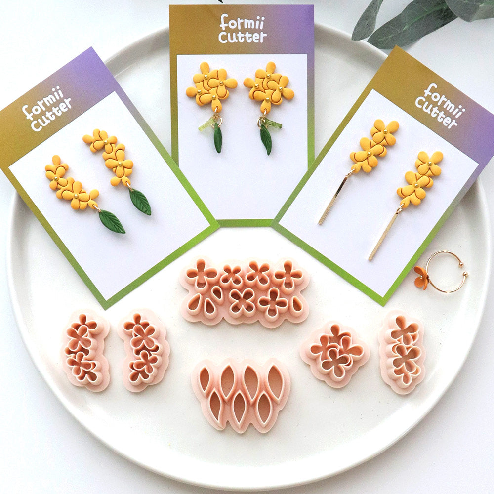 Flower Clay Cutters Set