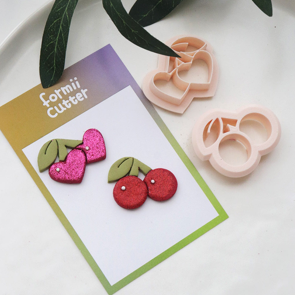 Heart & Cherry Cutter Set