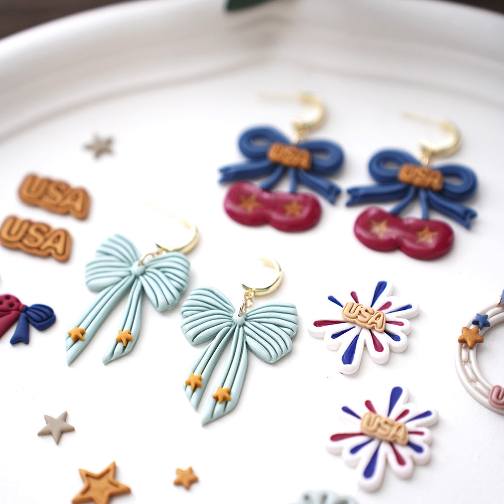 4th of July Patriotic USA cutter set
