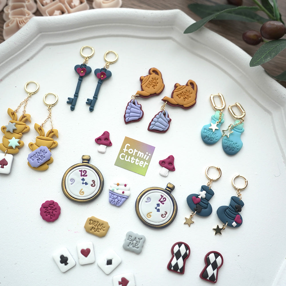 FG096 polymer clay craft examples
