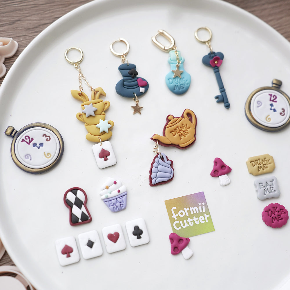 FG096 polymer clay craft examples