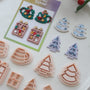 Christmas Clay Cutters for Earrings, Mugs, Gifts and Trees: product details and finished project examples, view 5