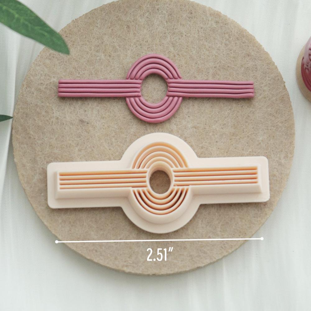 Geometric Ring Cutter | Minimalist Clay Jewelry Mold