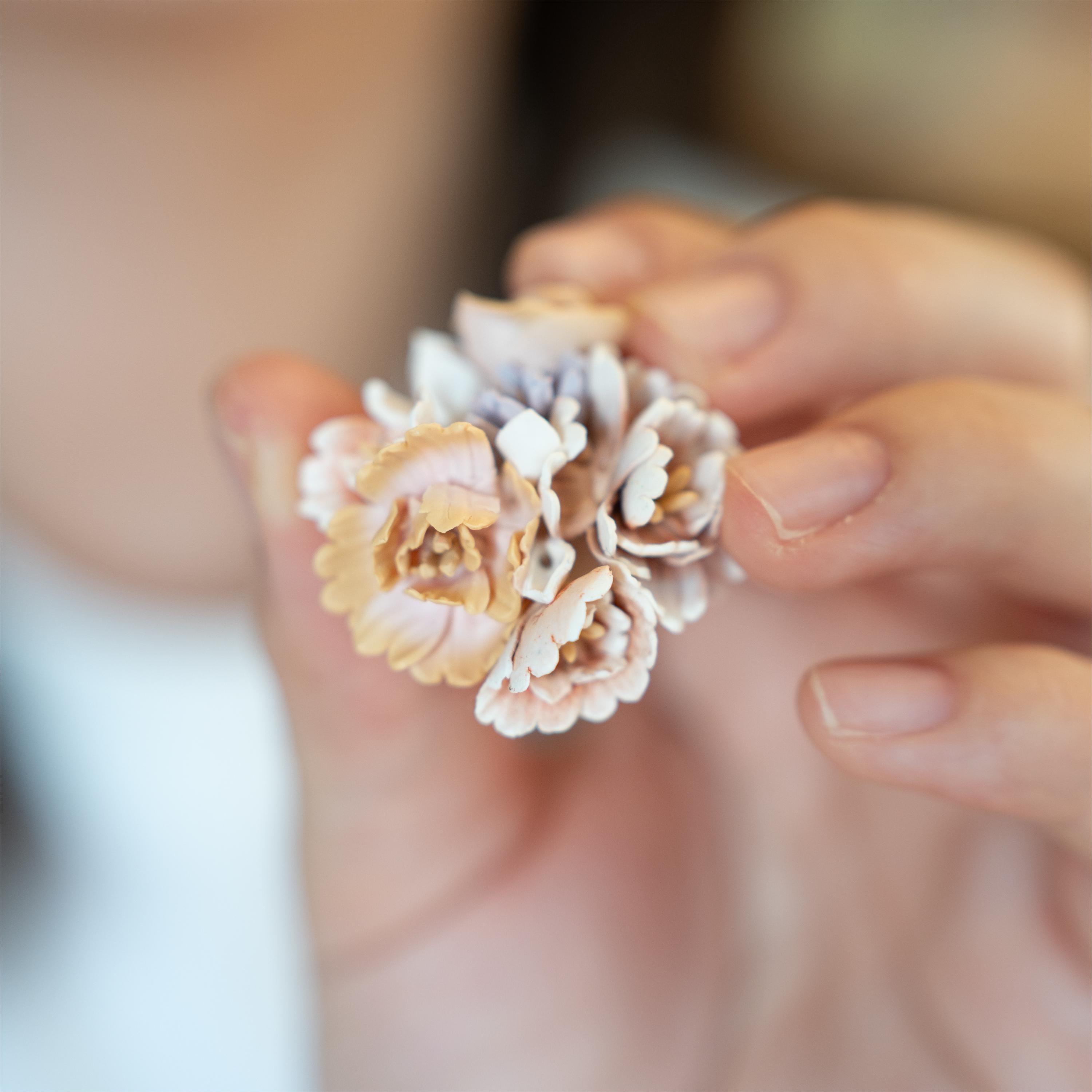 Polymer Clay Flower Making Kit • Petal Cutters, Veiner & Stamen Tools