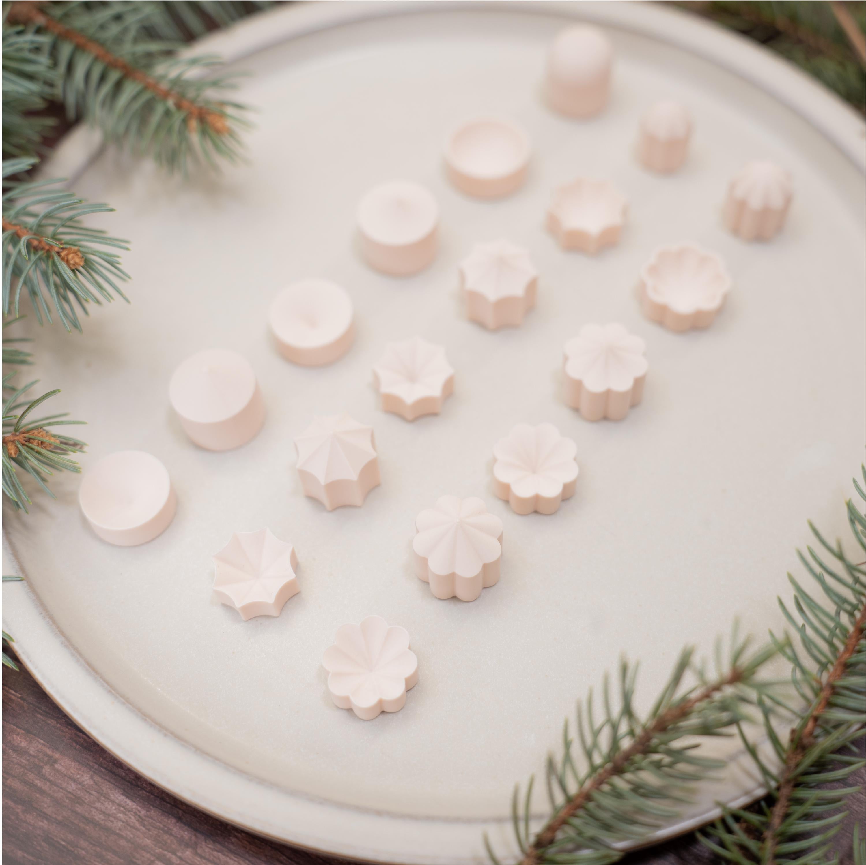 Carousel polymer clay cutter set for earrings and charms