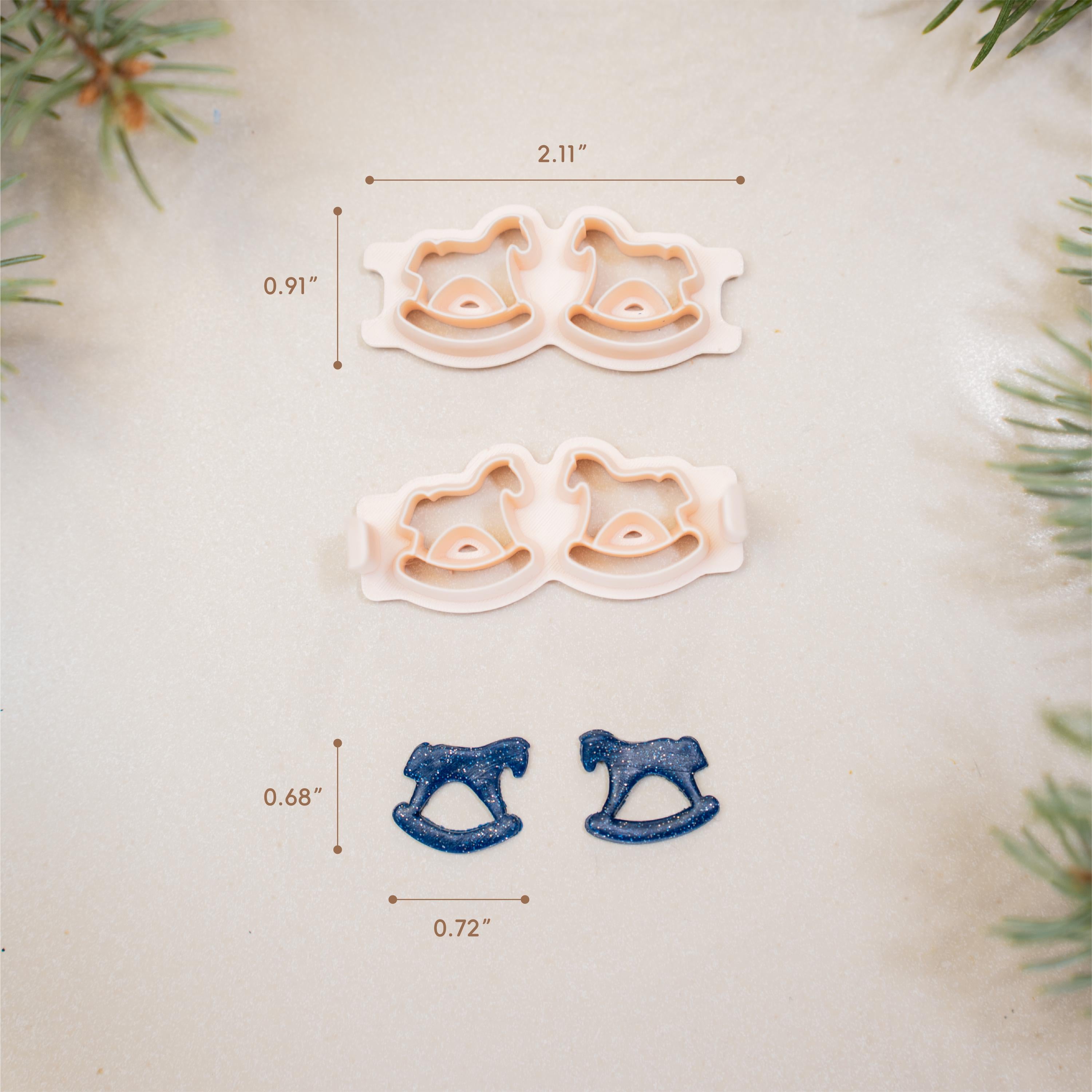 Carousel Horse Cutter Set