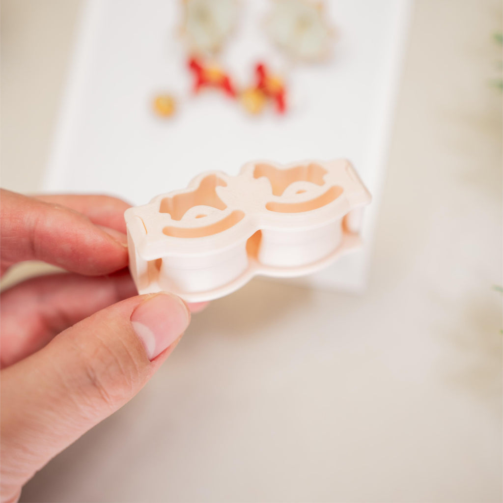 Rocking Horse Polymer Clay Cutter Set: Carousel Inspired Earrings & Charms