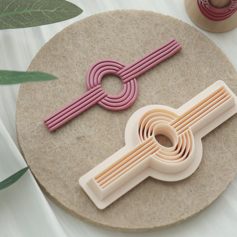 Geometric Ring Cutter | Minimalist Clay Jewelry Mold