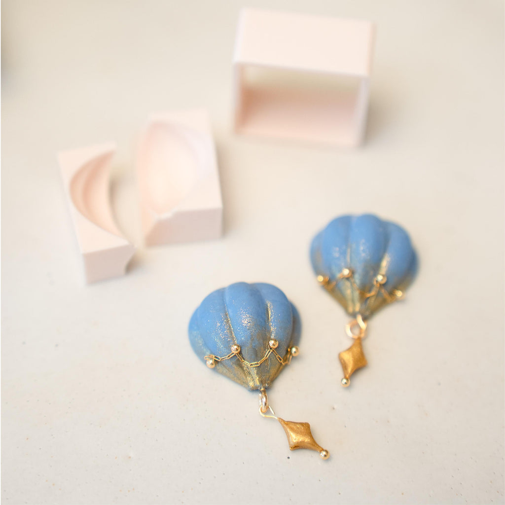 Hot Air Balloon Polymer Clay Cutter Set, Jewelry Making