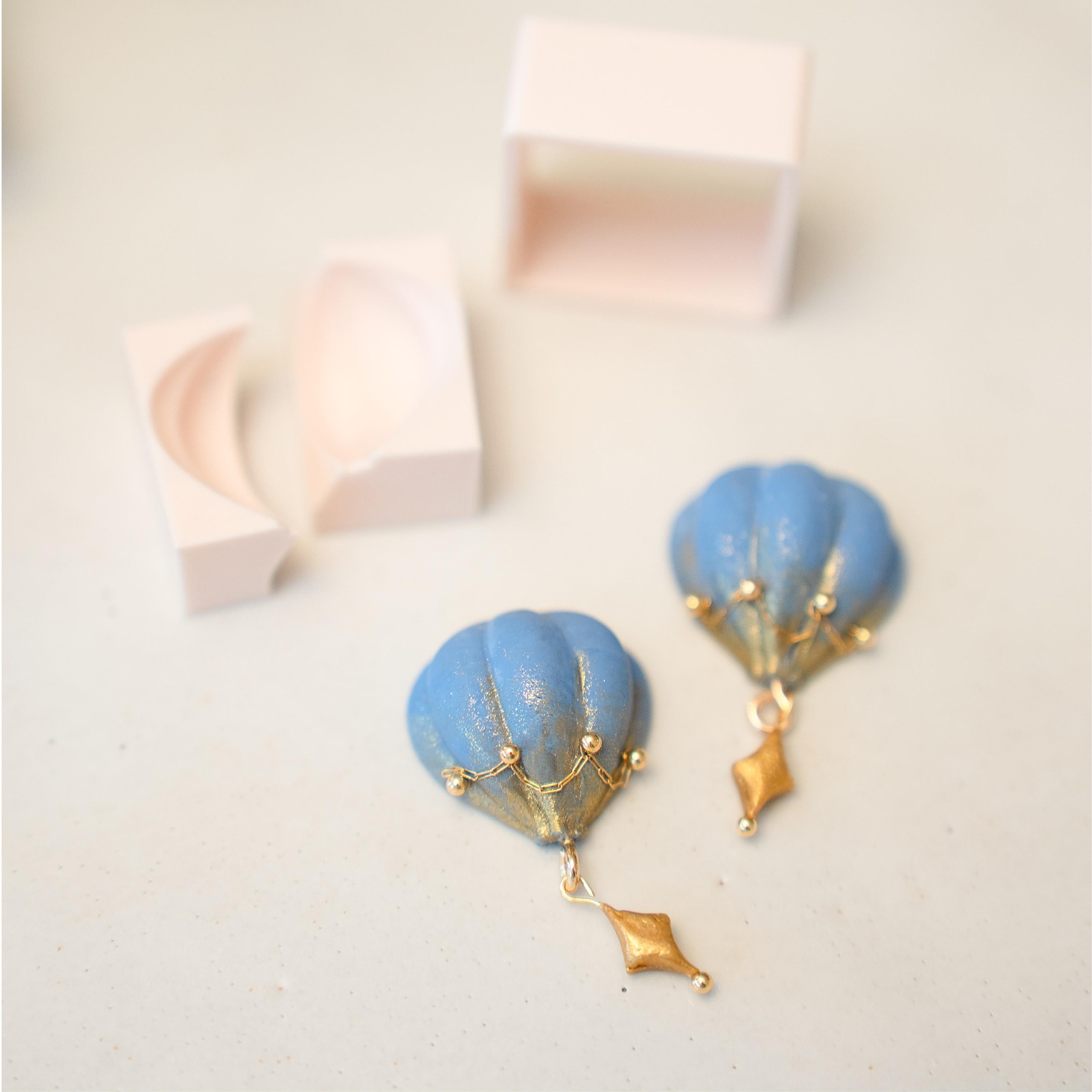 Hot Air Balloon Polymer Clay Cutter Set, Jewelry Making