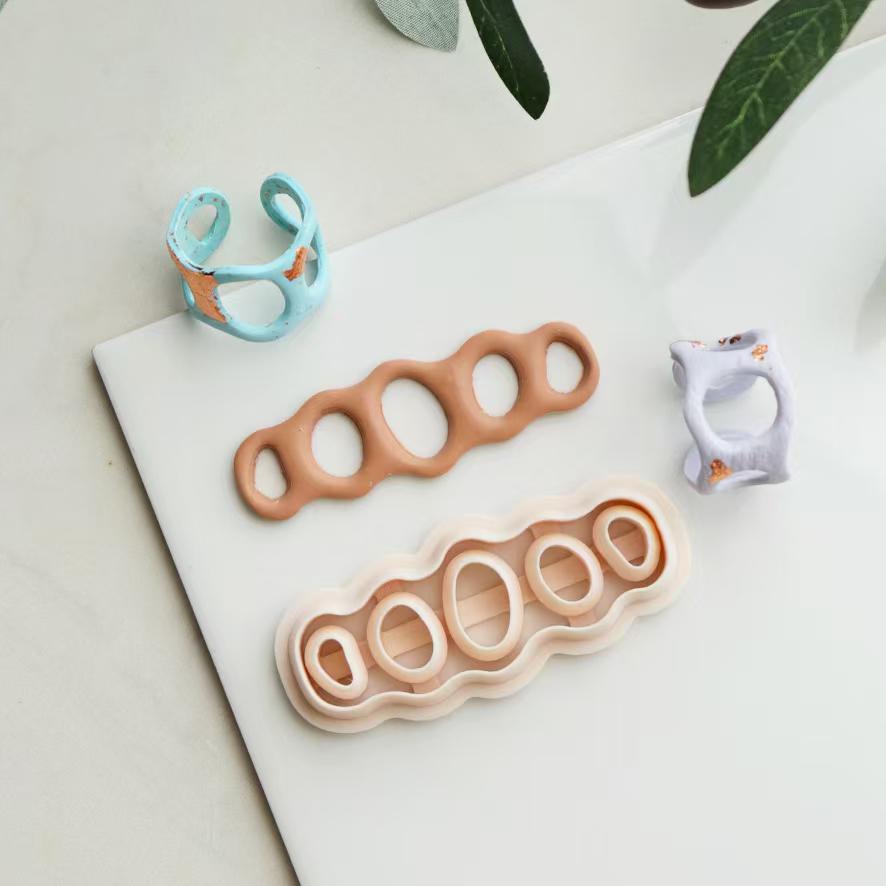 Polymer Clay Ring Cutter | DIY Mold Tool for Making Handmade Clay Rings