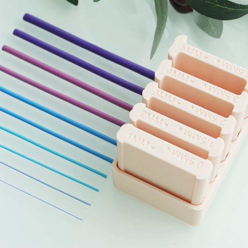 Original Polymer Clay Thickness Guide Set: Gradient Blending Tool (0.5–5mm Strips)