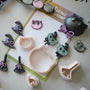 Witch cat Halloween clay cutter examples